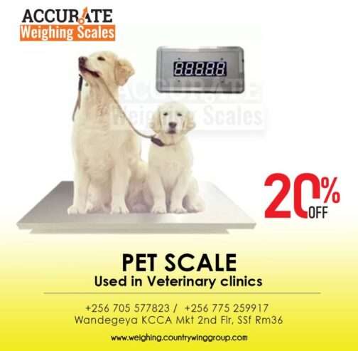 Electronic waterproof digital animal weighing scale for pets