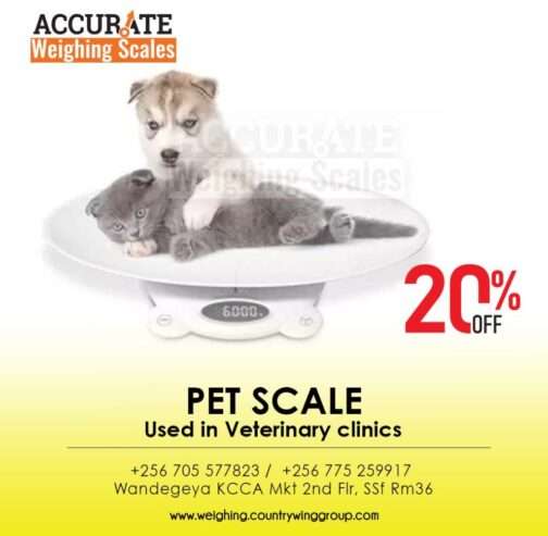 Veterinary scale made of stainless steel Platform design