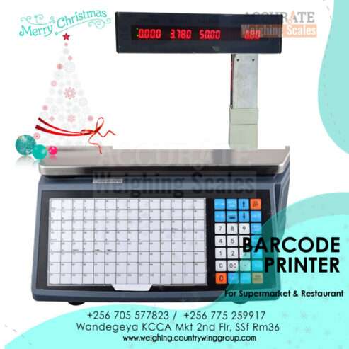 barcode price printing weighing scales in Kampala