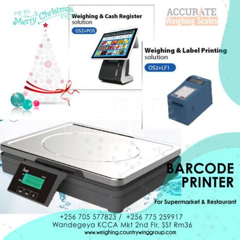 TM-30kg Electronic Label printer scale in Kampala