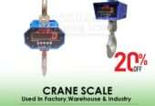 Digital Hanging Scale with Cast Aluminum Case and hooks