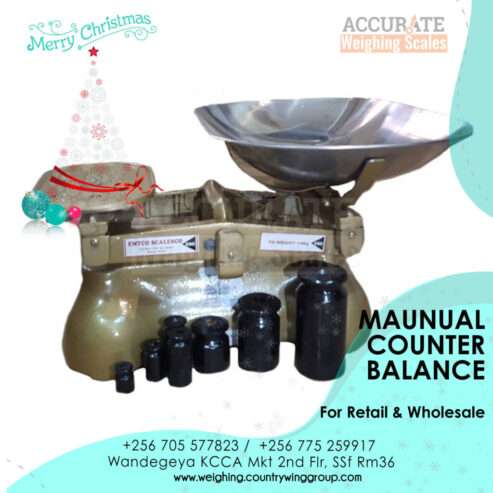 manual counter balance scale for local shops in Kampala
