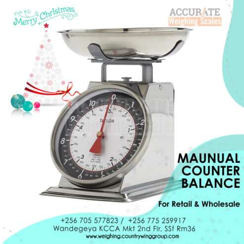 certified traders manual counter scale balance in Kampala