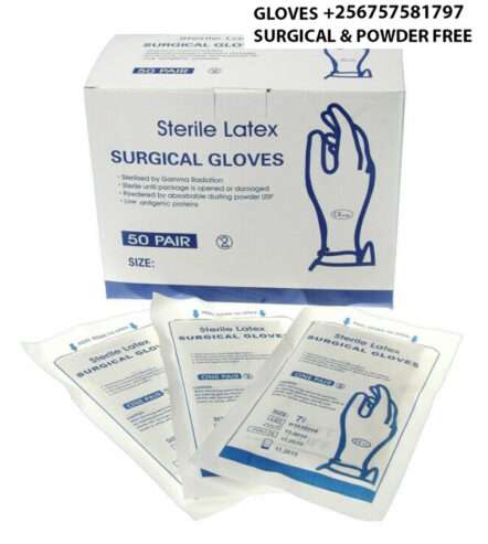 Sterile Latex Surgical Gloves in Kampala Uganda