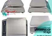 durable and water-resistant wash down weighing scale