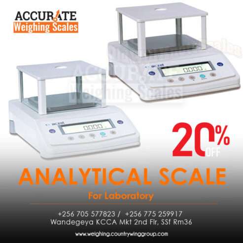 Automatic readings electronic analytical balance