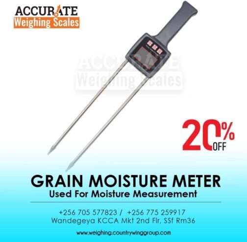 grain moisture meter with auto calibration harvesting season
