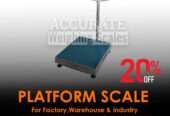 industrial floor standing platform scales