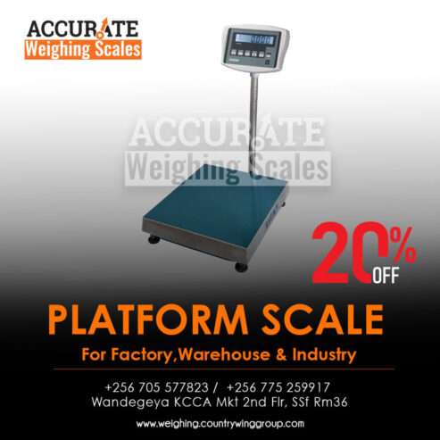 industrial floor standing platform scales