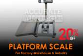 industrial floor standing platform scales