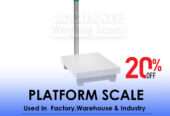 industrial floor standing platform scales
