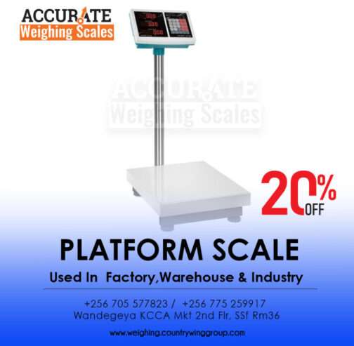 industrial floor standing platform scales